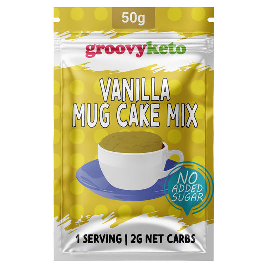 Single vanilla mug cake mix