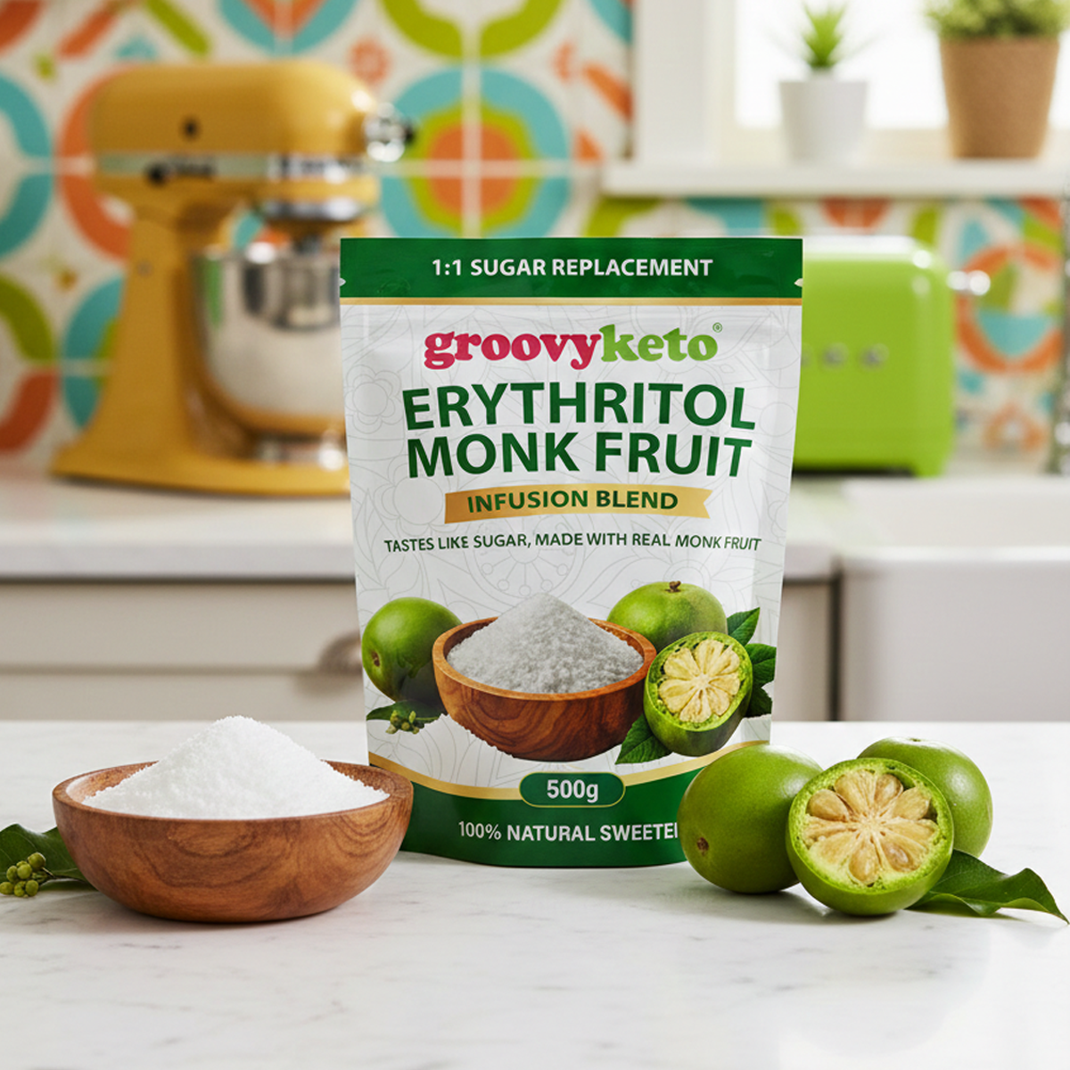 Monk Fruit Decoction & Erythritol Sweetener