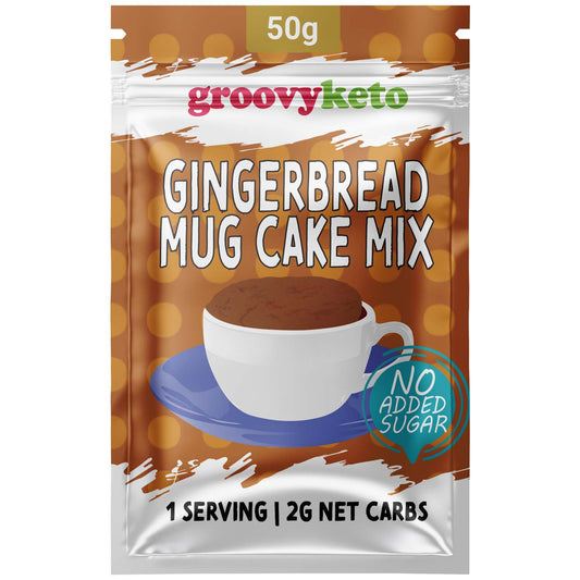 Single gingerbread mug cake mix