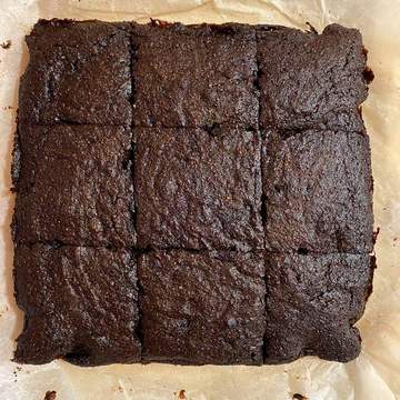 Customer picture of keto brownie mix baked