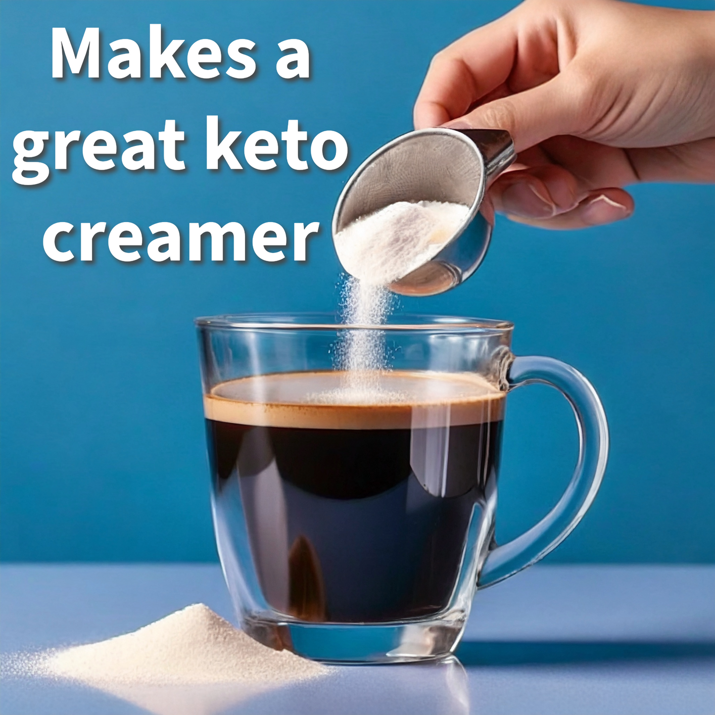 Our keto collagen makes a great creamer