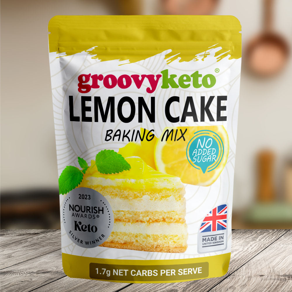 Groovy Keto Lemon Cake Mix