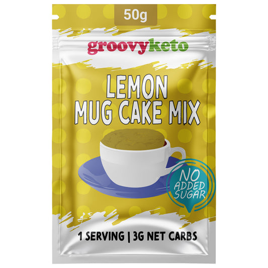 Single low carb lemon cake mix