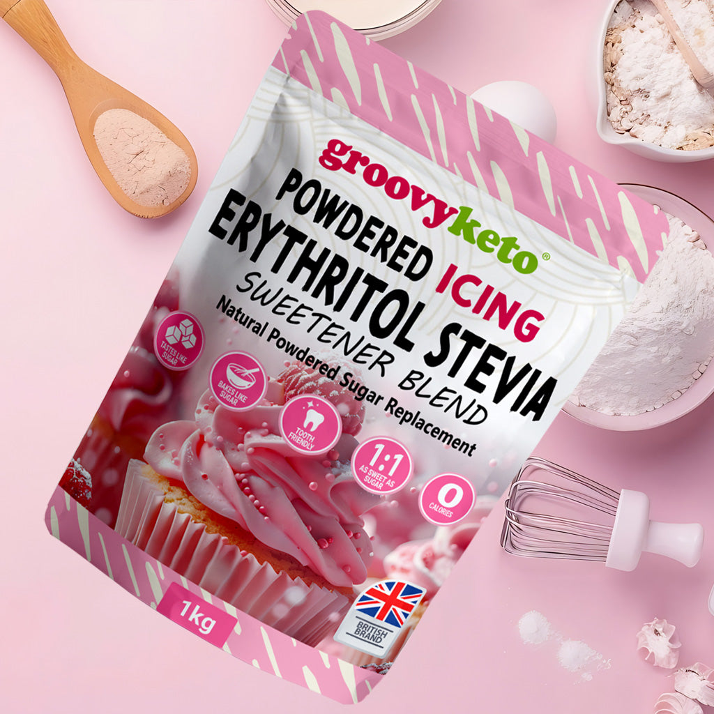 Lifestyle image of powdered eythritol