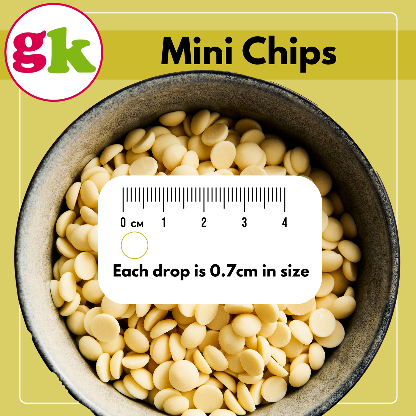 No added Sugar White Chocolate Chips