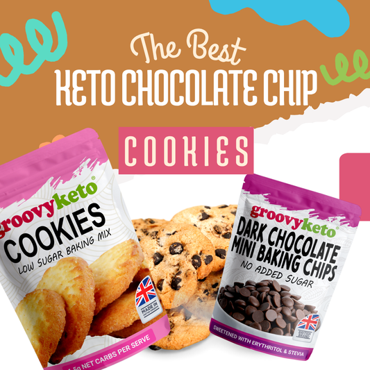 Keto Sugar Free Chocolate Chip Cookies