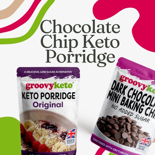 Keto Chocolate Chip Porridge Bowl