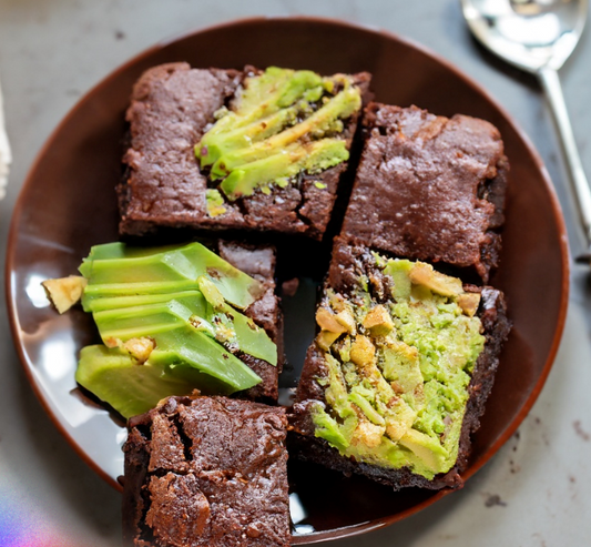 Keto Avocado Chocolate Brownies