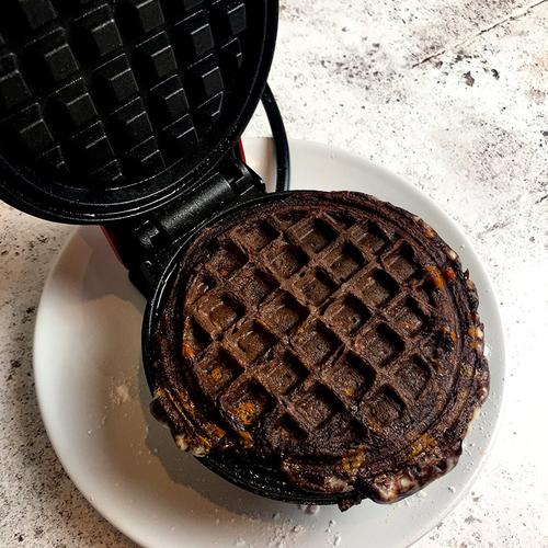 Keto Fudge Chocolate Chaffle Recipe