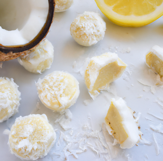 Coconut Lemon Keto Fat Bombs