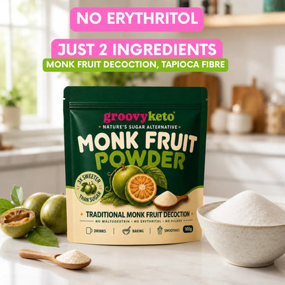 Monk Fruit Decoction Powder – Traditional Decoction, No Erythritol (100g)