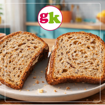 Low Carb Keto Bread Sliced Loaf - 400g - 2.3g per Slice