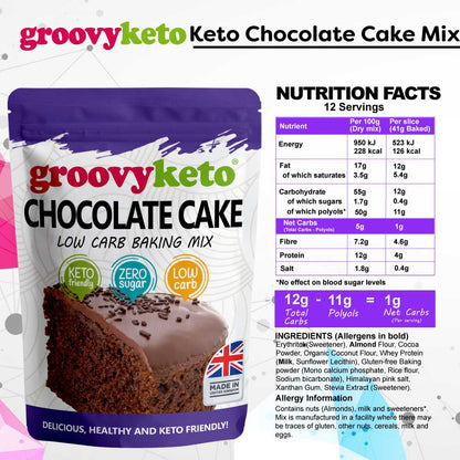 Groovy Keto Chocolate Cake Mix