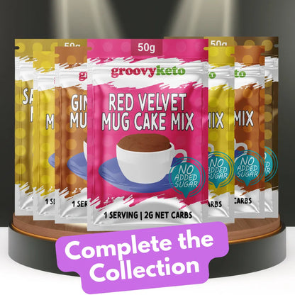 Complete the keto mug cake mix collection
