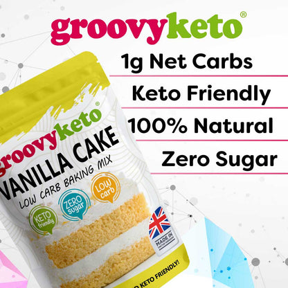 Groovy Keto Vanilla Cake Mix