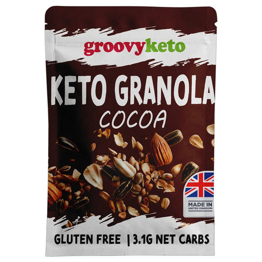 Keto Granola Cocoa - Low Carb Granola | 3.1g Net Carbs | 360g