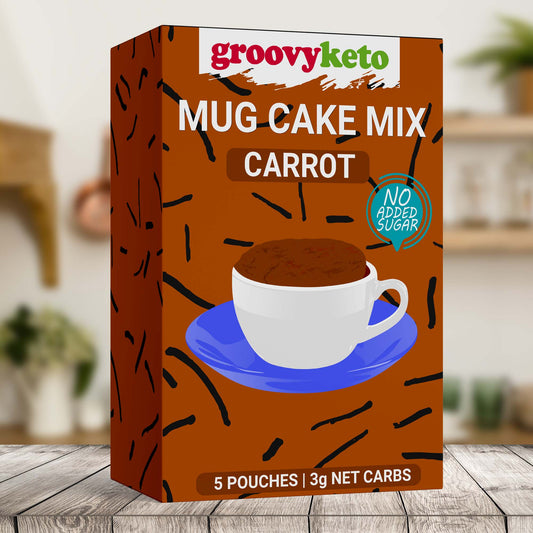Groovy Keto Carrot Mug Cake Mix