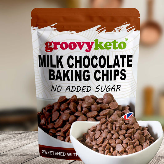 Groovy Keto Milk Chocolate Baking Chips (Limited Edition)