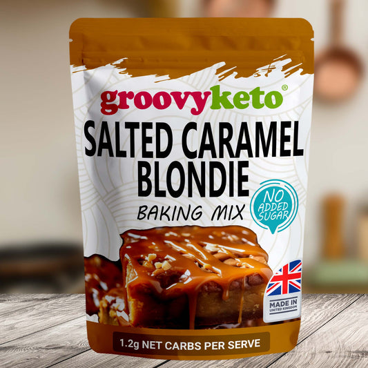 Groovy Keto Salted Caramel Blondie Mix