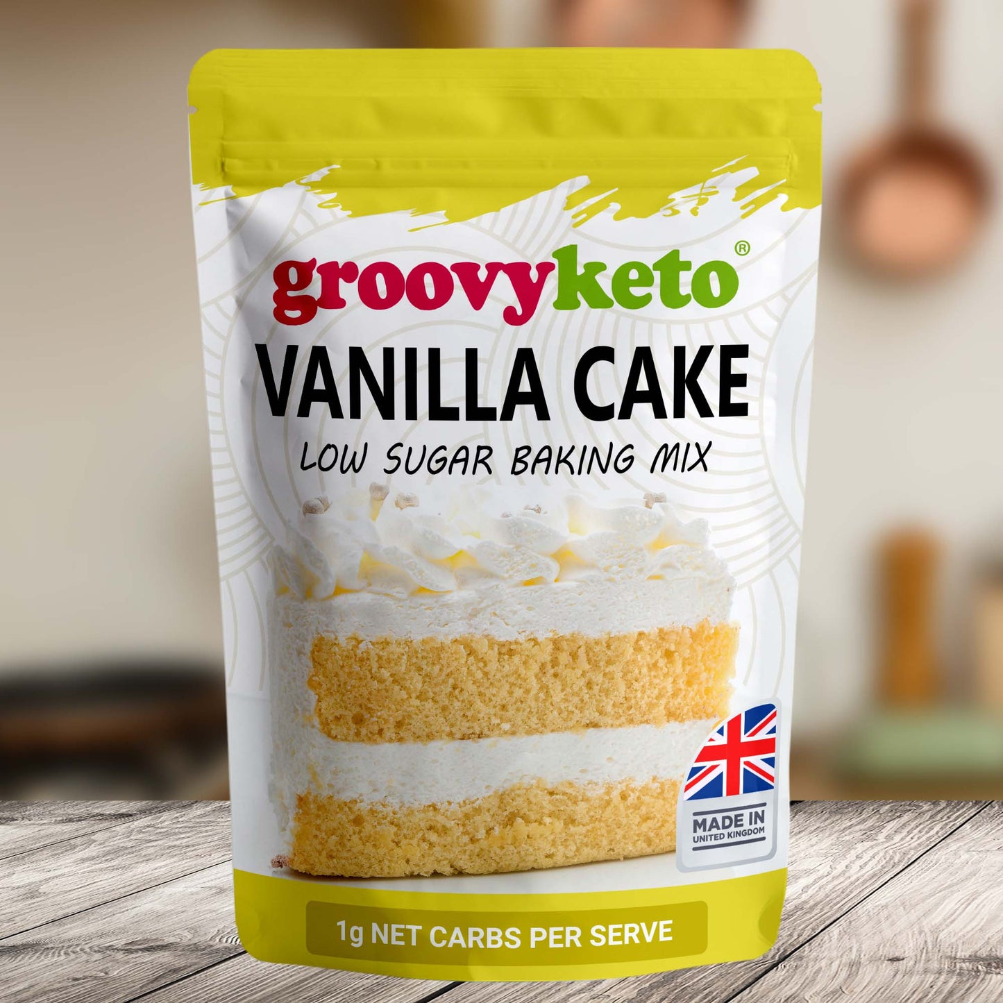 Groovy Keto Vanilla Cake Mix