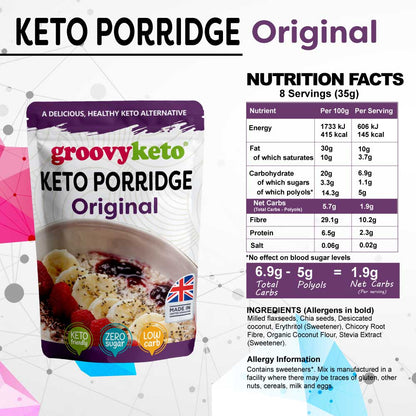 Groovy Keto Original Porridge