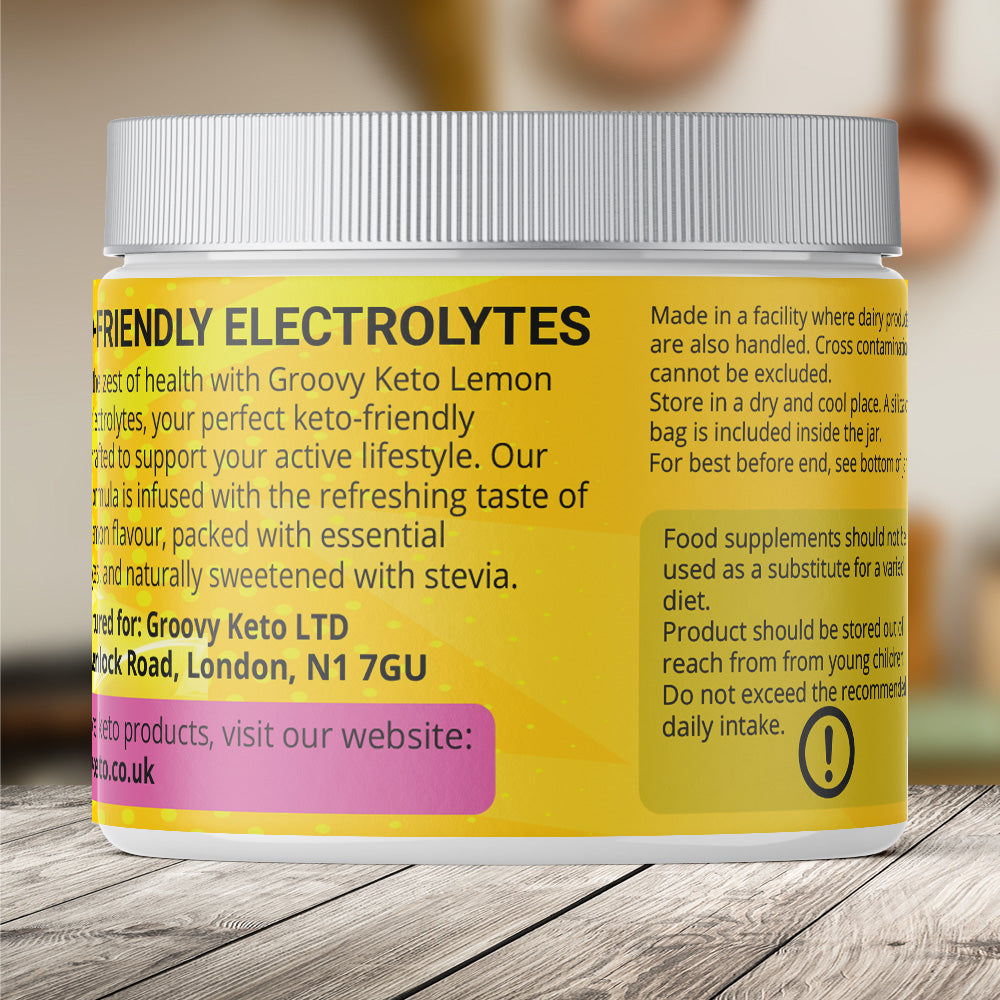 Groovy Keto Lemon Electrolytes Powder