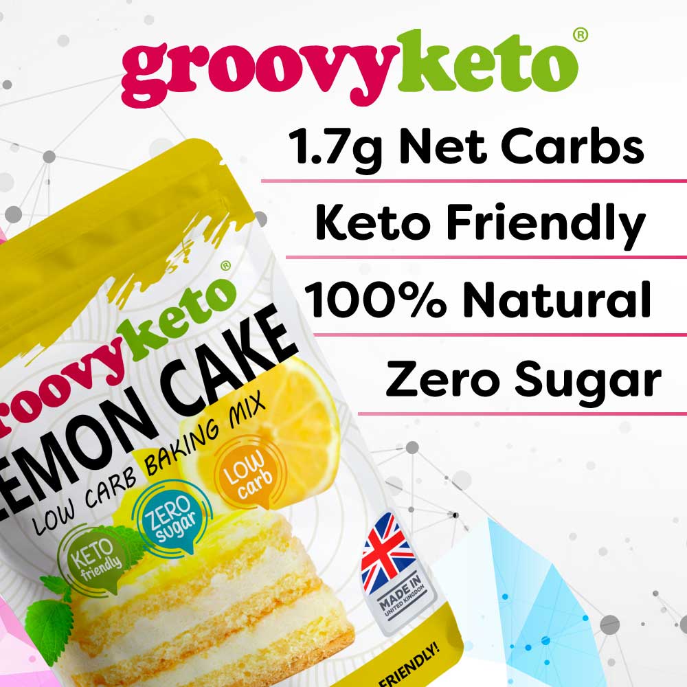 Groovy Keto Lemon Cake Mix