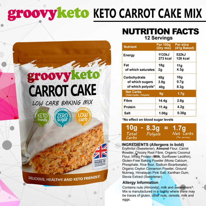 Groovy Keto Carrot Cake Mix