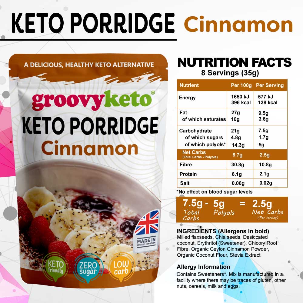 Groovy Keto Cinnamon Porridge