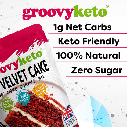 Groovy Keto Red Velvet Cake Mix